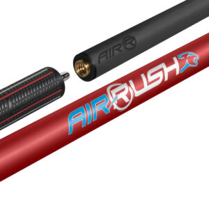 Predator Air Rush Red Jump Cue - Sport Wrap